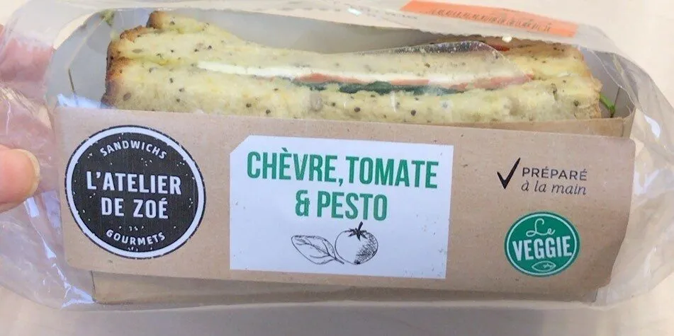 Sandwich Atelier de Zoé Veggie