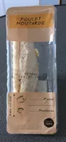 Sandwich poulet moutarde