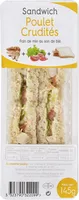 Sandwich Poulet Crudités