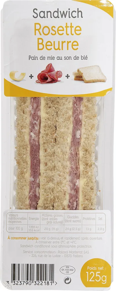 Sandwich Rosette Beurre