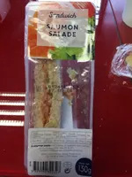 Sandwich saumon salade