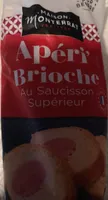 Aperi brioche au saucisson supérieur
