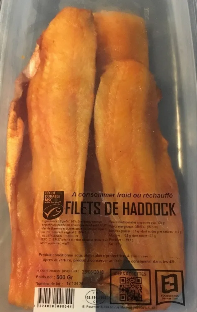 Filets de haddock