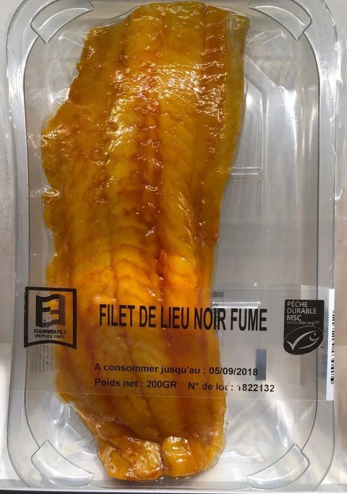Filet de lieu noir fumé