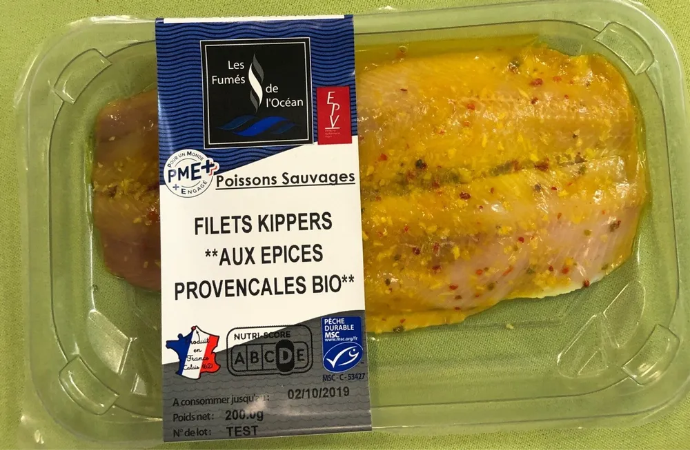 Filets kippers provencales bio