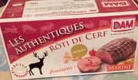 Rôti de cerf mariné
