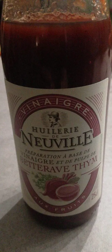 Vinaigre de betterave thym