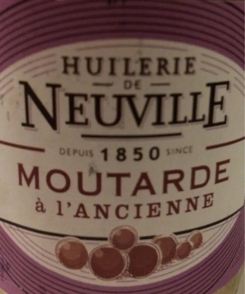 Moutarde a l'ancienne