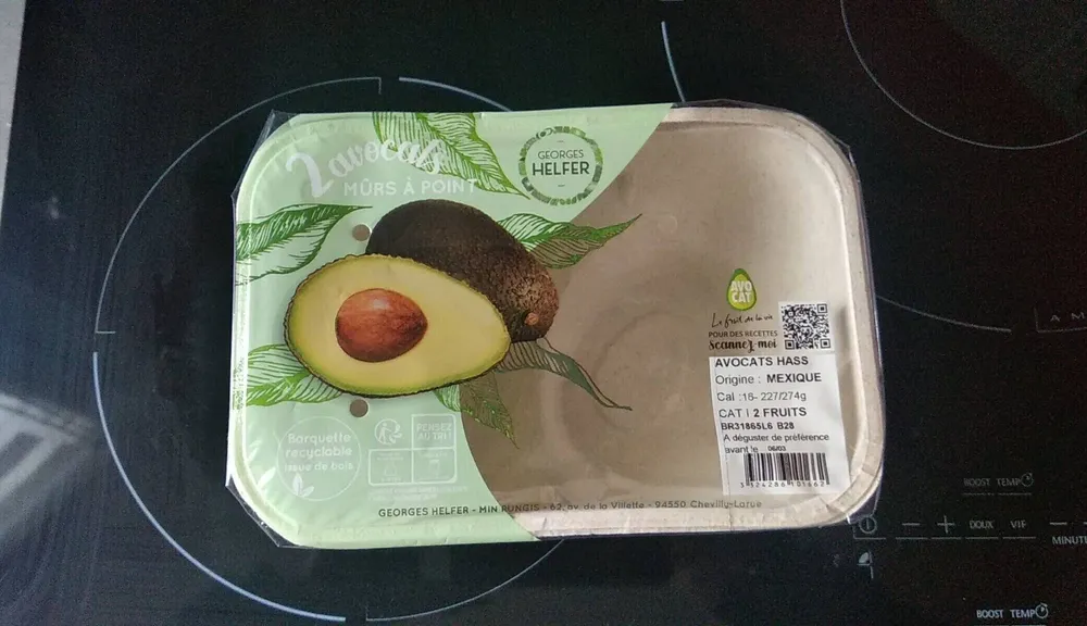 Avocats Hass  mûrs à point