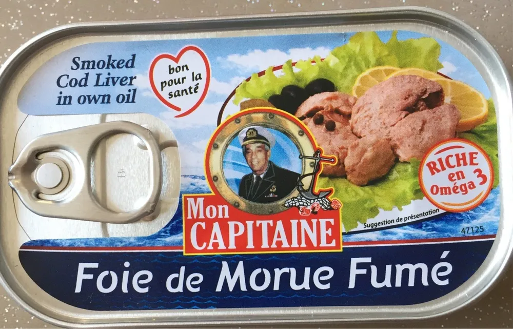 Foie de morue fumé