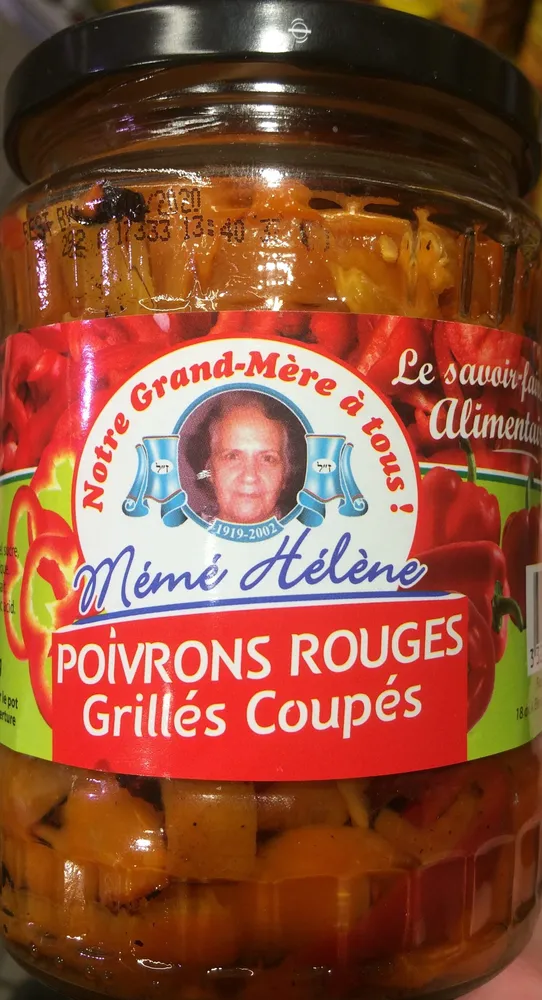 Poivrons rouges coupés