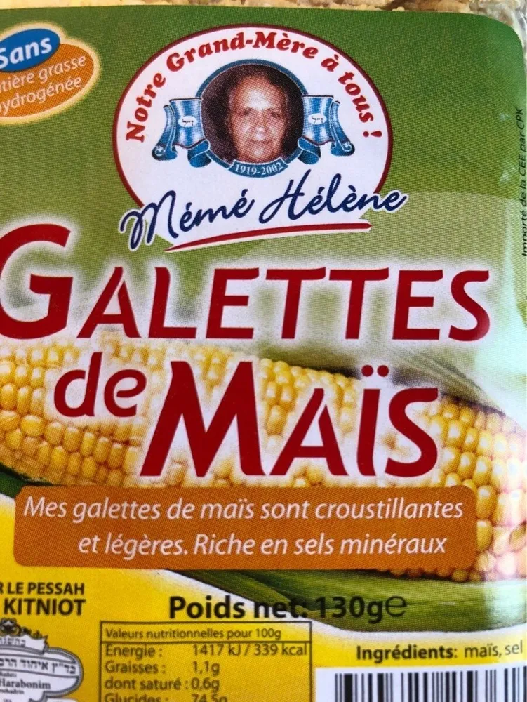 Galette de mais