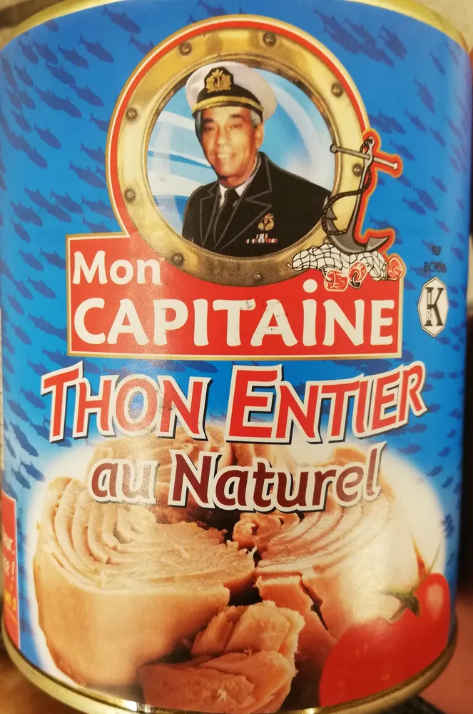 Thon entier au naturel