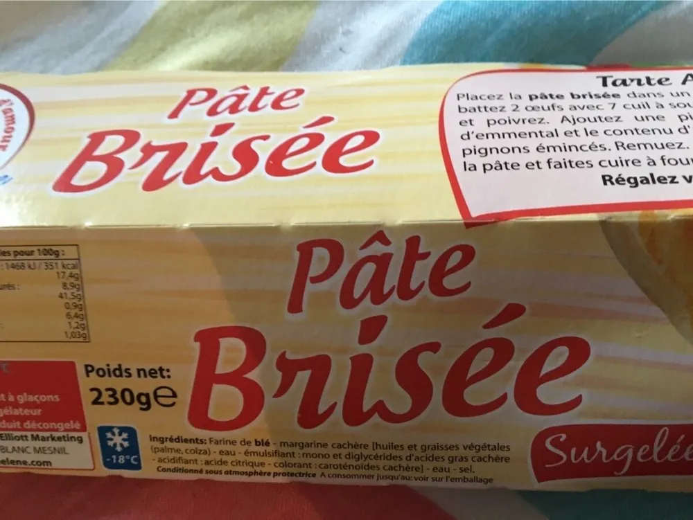 Pate brisee