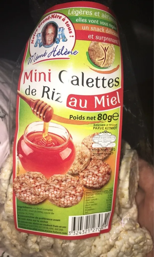 Mini Galettes De Riz Au Miel