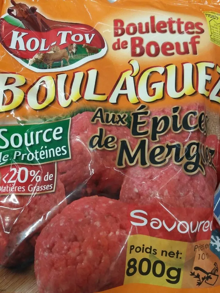 Boulaguez aux épices de merguez