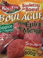 Boulaguez aux épices de merguez
