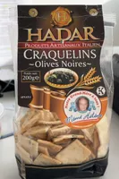 Craquelins Olives Noires