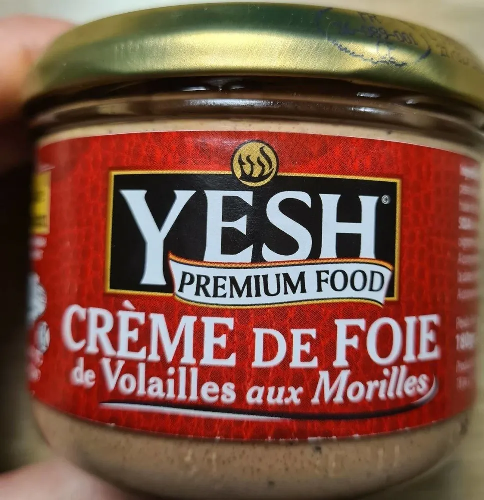 Créme de foie de volailles aux morilles kasher