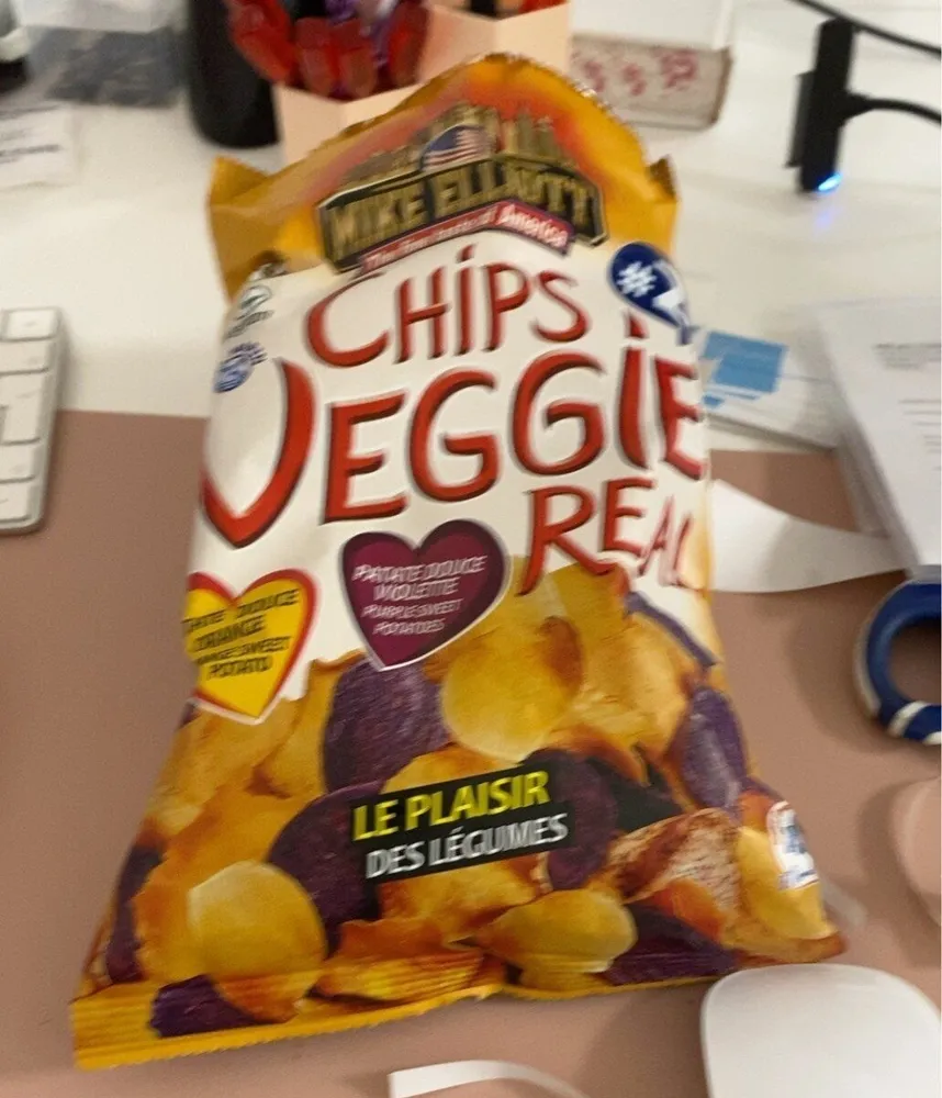 Chips veggie real