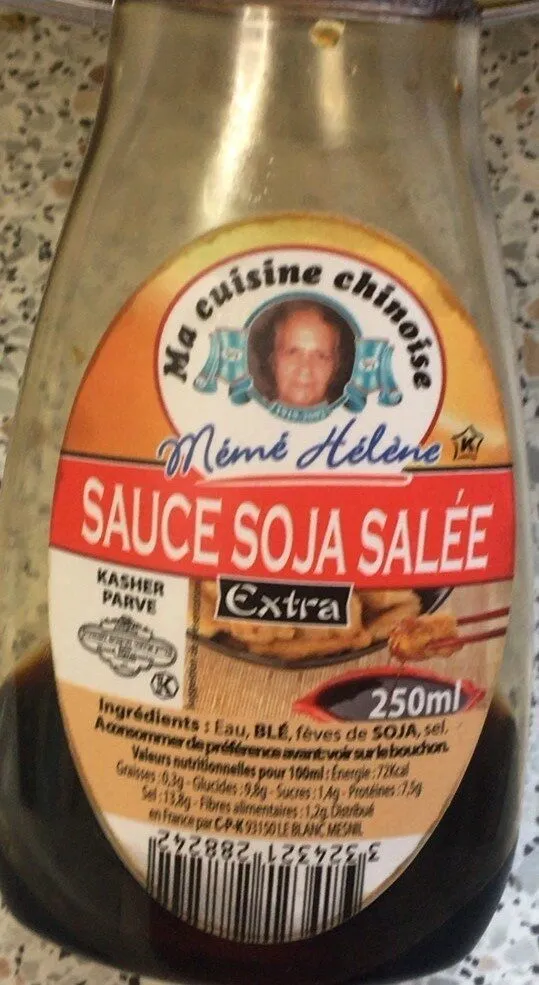 Sauce soja salée