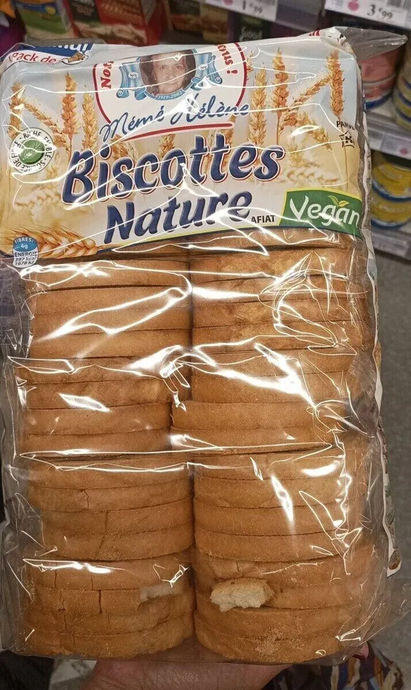 Biscottes natures