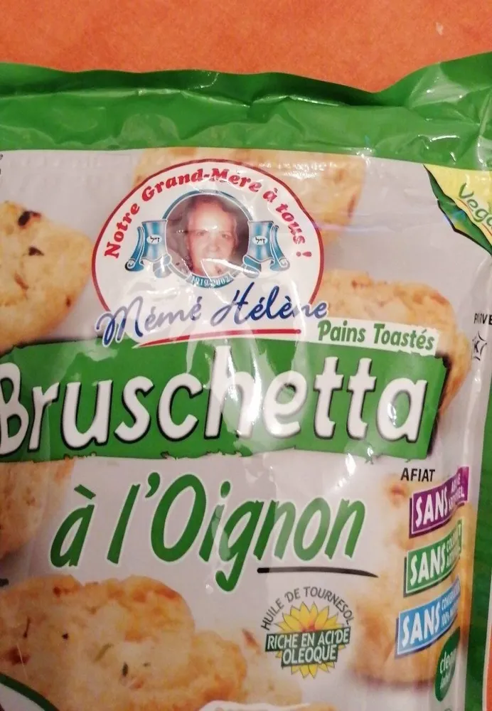 Bruschetta à l'oignon