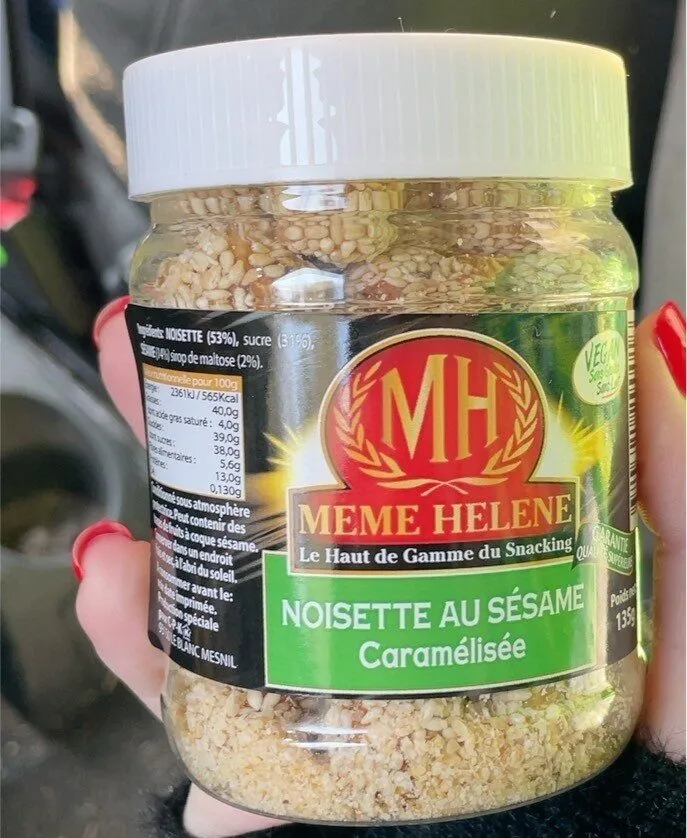 Noisette au sesame