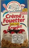 Crème à fouetter