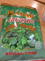 Hadar Sans Sucre Menthe