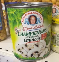 Champignons de culture émincés