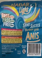 Bonbon gout anis sans sucres