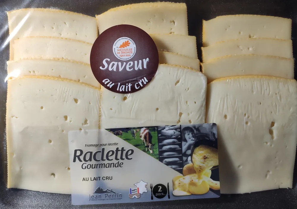Plateau Raclette Au Lait Cru