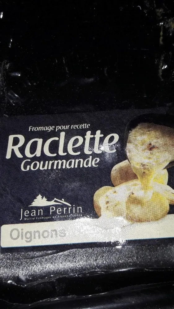 Raclette gourmande oignons