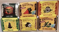 Plateau pour raclette 6 saveurs
