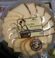 Assiette pour raclette trois saveurs