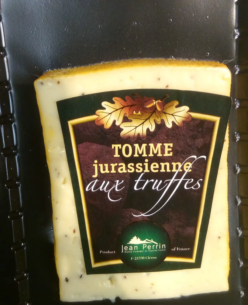Tomme jurassienne aux truffes