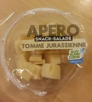 Apero snack-salade Tomme jurasienne