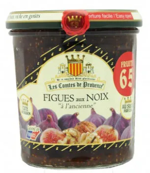 Confiture figues aux noix