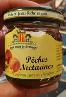 Confiture pêches nectarines