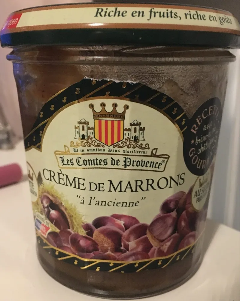 Créme de marrons "à l'ancienne"