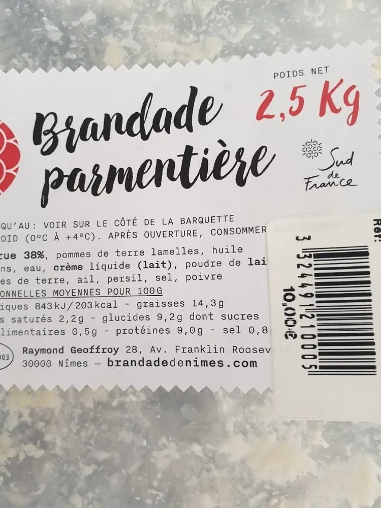 Brandade parmentiere