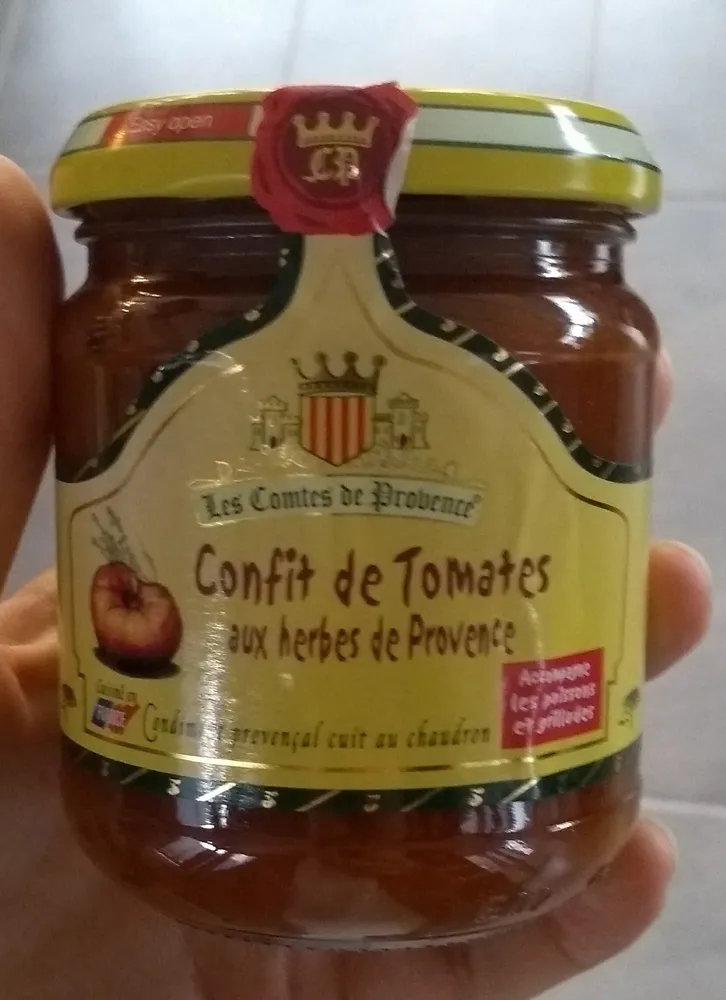 Confit de tomates aux herbes de Provence