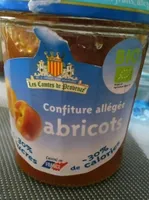 Confiture allégée abricot