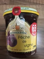 Confiture Peche de vignes