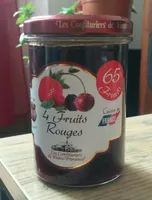 Confiture 4 fruits rouges