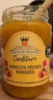 Confiture d’abricot de peche et mangue