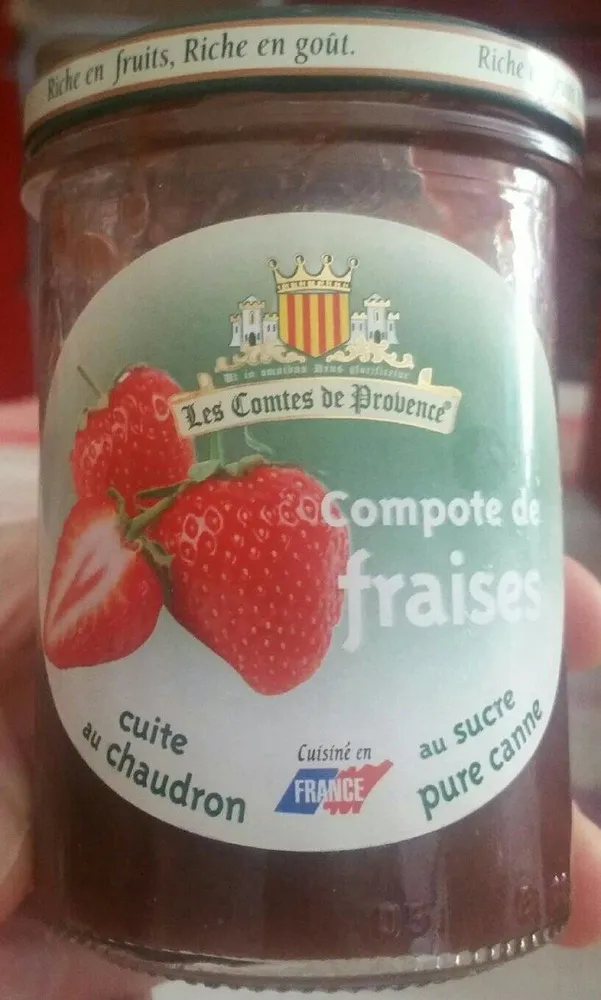 Compote de fraises