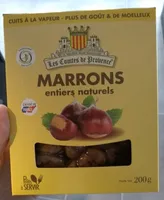 Marrons entiers naturels