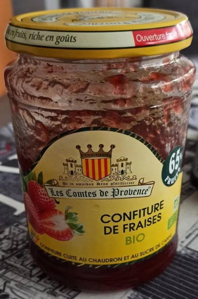 Confiture de fraises Bio